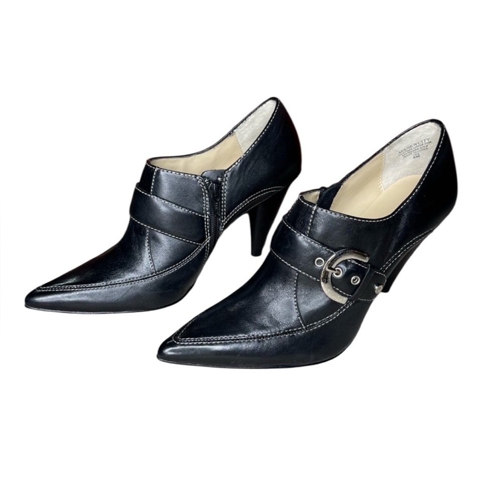 Anne Klein leather heels